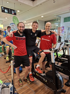 völlig geschafft, aber glücklich